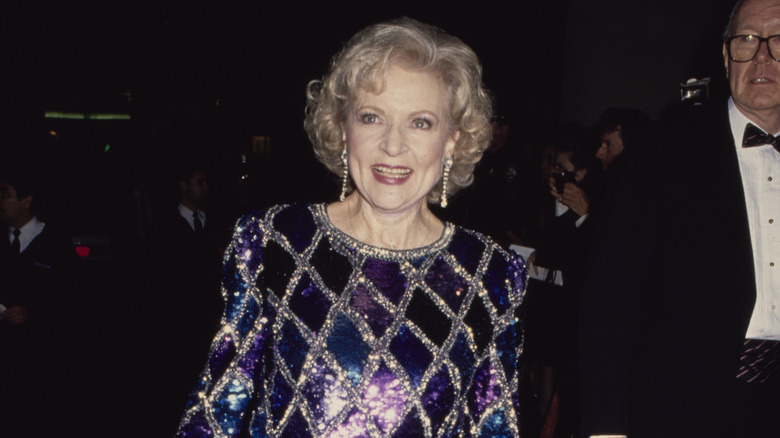 Betty White smiling