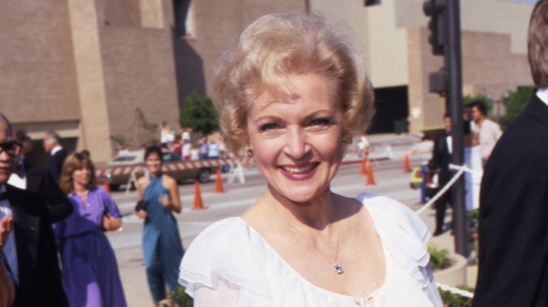 Betty White smiling