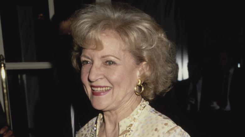 Betty White smiling