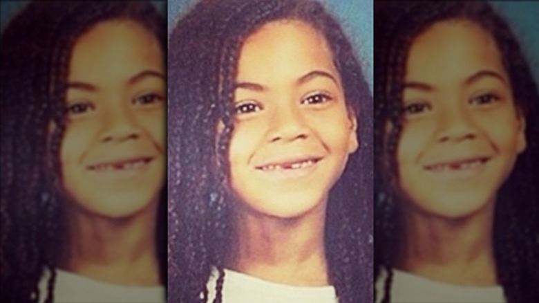 Beyoncé as a kid in 1988