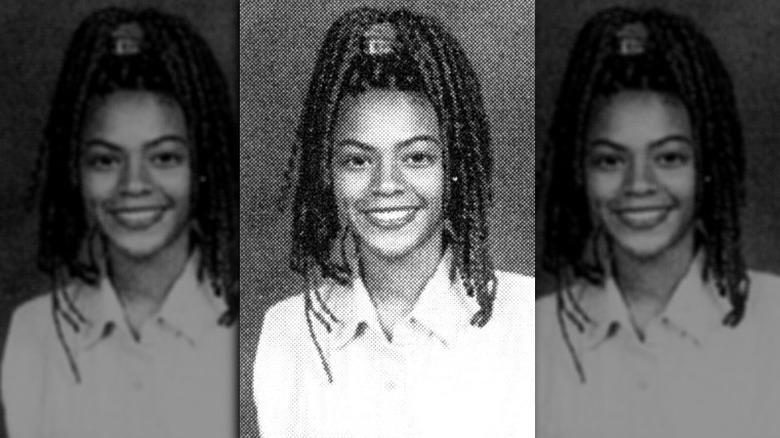 Beyoncé in high school