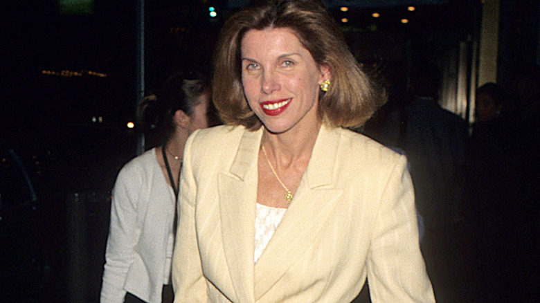 Christine Baranski smiling