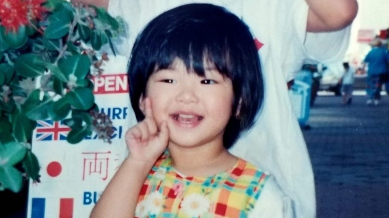 Rosé as a young child