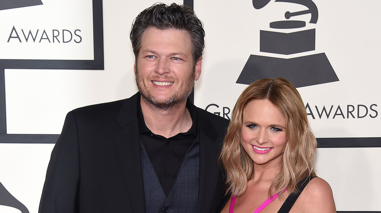 Blake Shelton with Miranda Lambert