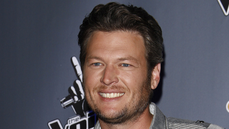 Blake Shelton at "The Voice" party