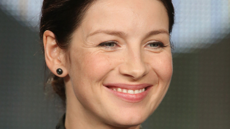 Caitríona Balfe grinning