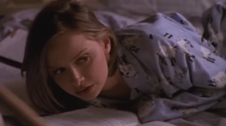 Calista Flockhart acting on Ally McBeal