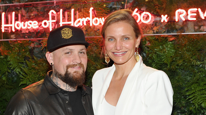 Cameron Diaz and Benji Madden