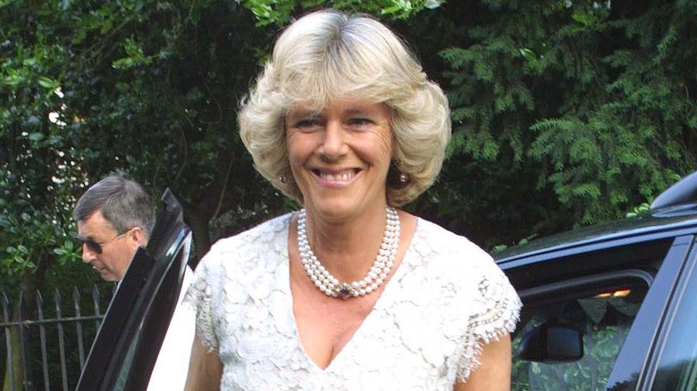 Camilla Parker Bowles smiling