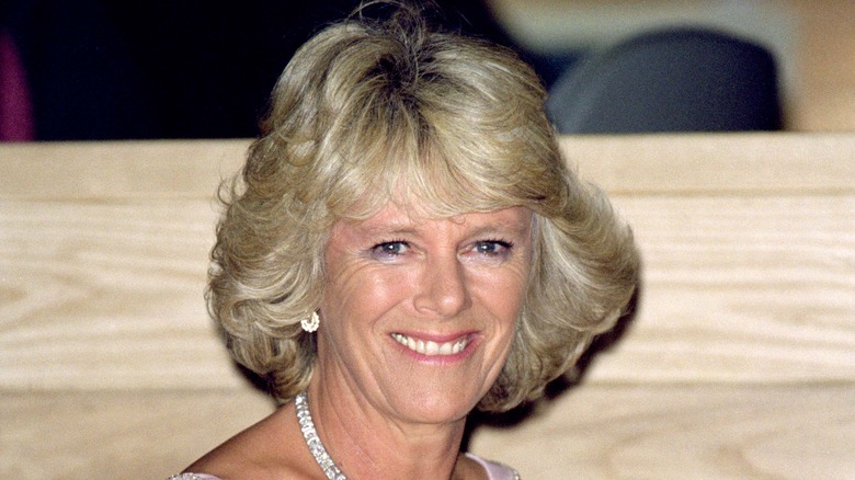 Camilla Parker Bowles smiling