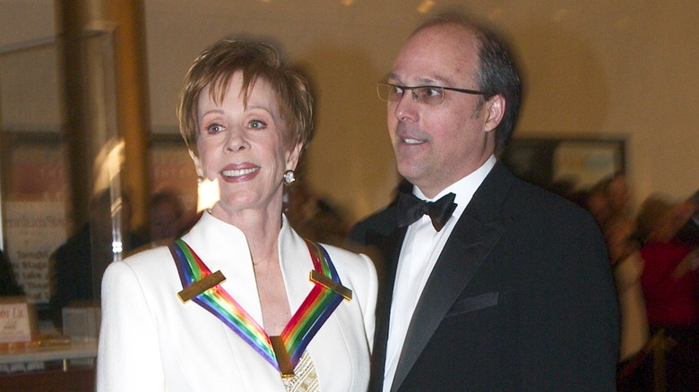 Carol Burnett and husband Brian Miller 