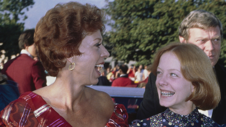 Carol Burnett and daughter Carrie Hamilton