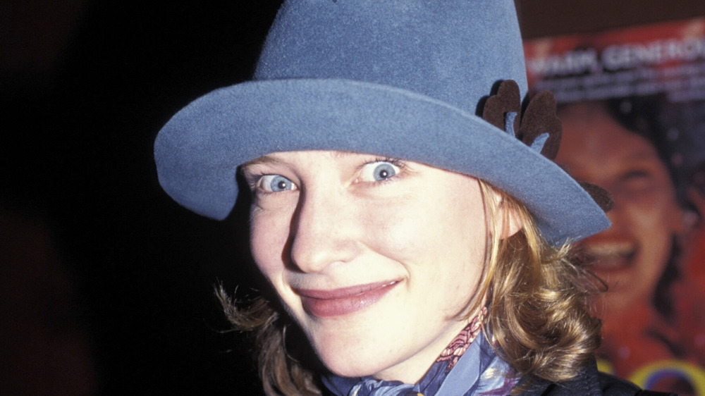 Cate Blanchett wearing a hat