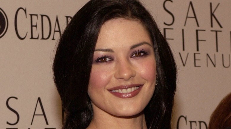 Catherine Zeta-Jones smiling