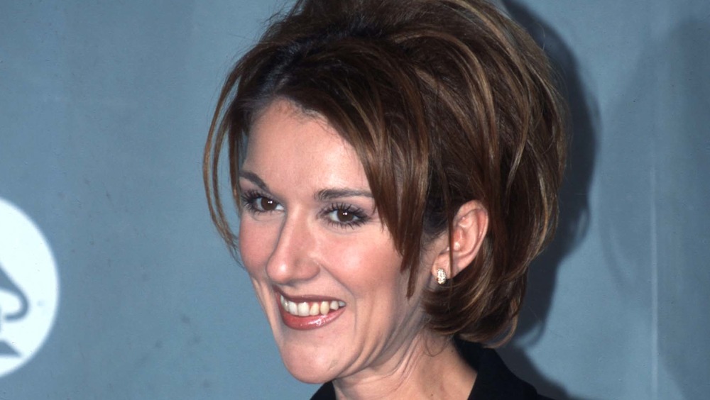 Céline Dion smiling