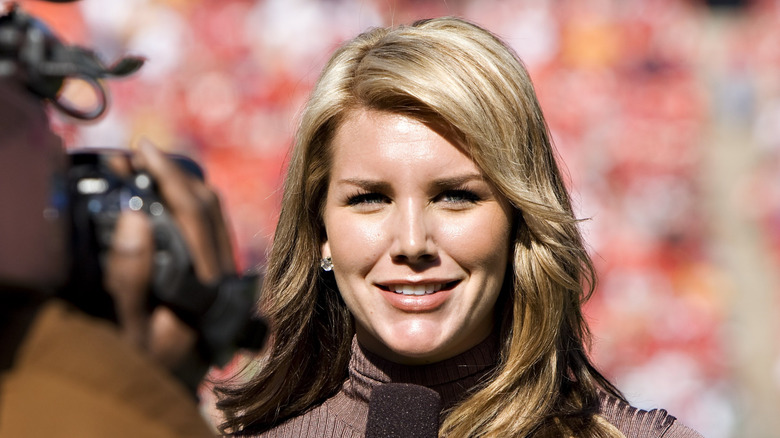 Charissa Thompson broadcasting in 2008