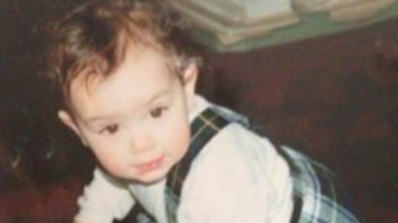 Charli xcx as a baby