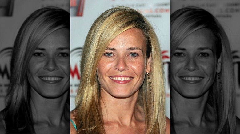 Chelsea Handler with side part, smiling