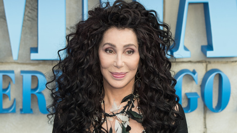Cher at a Mamma Mia! event