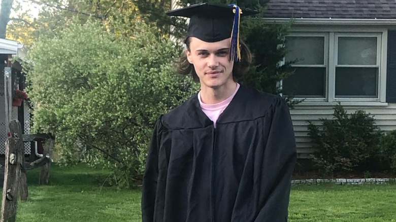 Christopher Briney graduating in 2020