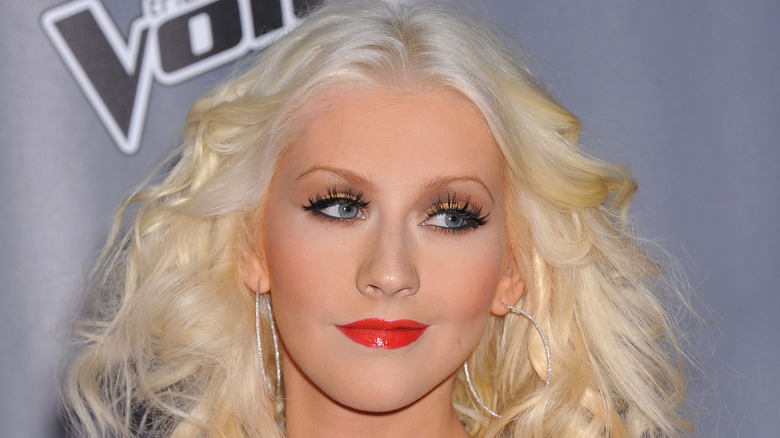 Christina Aguilera at "The Voice" Season 5