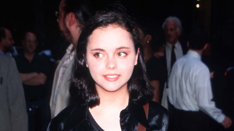 Christina Ricci attends an event in 1996