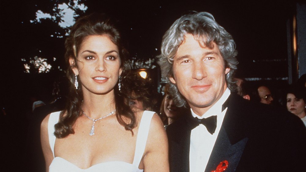 Cindy Crawford and Richard Gere in 1993