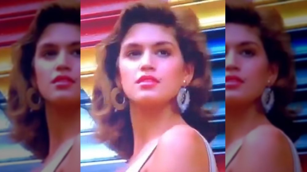 young Cindy Crawford