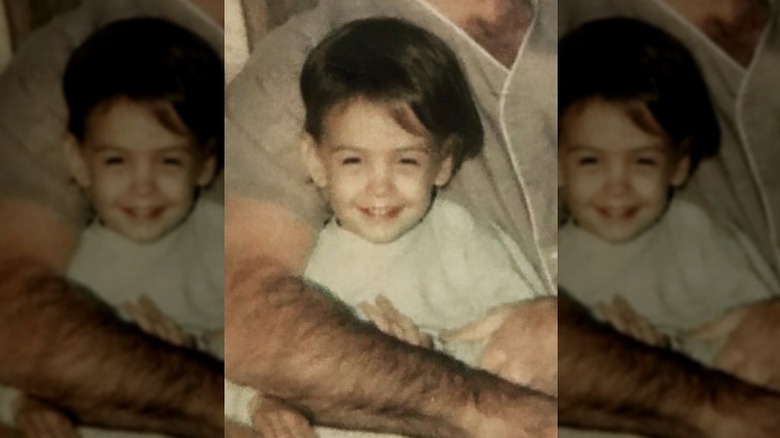 Courteney Cox as a baby