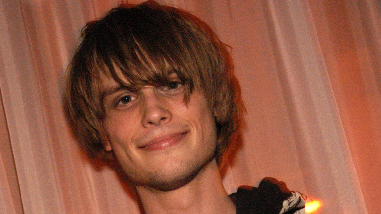 young Matthew Gray Gubler smiling