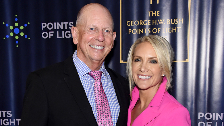 Peter McMahon and Dana Perino smiling