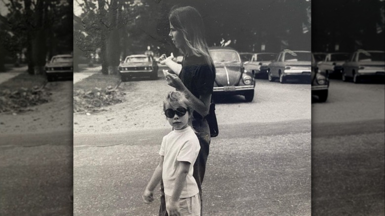 Debi Mazar baby pic with sunglasses