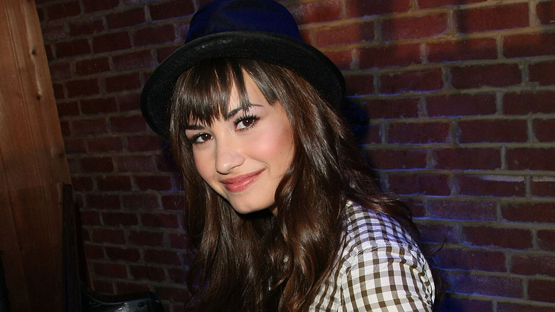 Demi Lovato as a teen