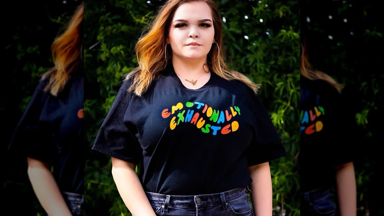 Bonnie Chapman in an "emotionally exhausted" tee