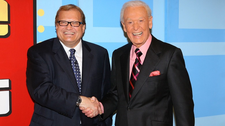 Drew Carey Bob Barker shaking hands