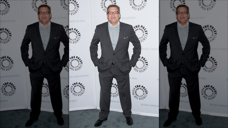 Drew Carey in a suit in 2012 