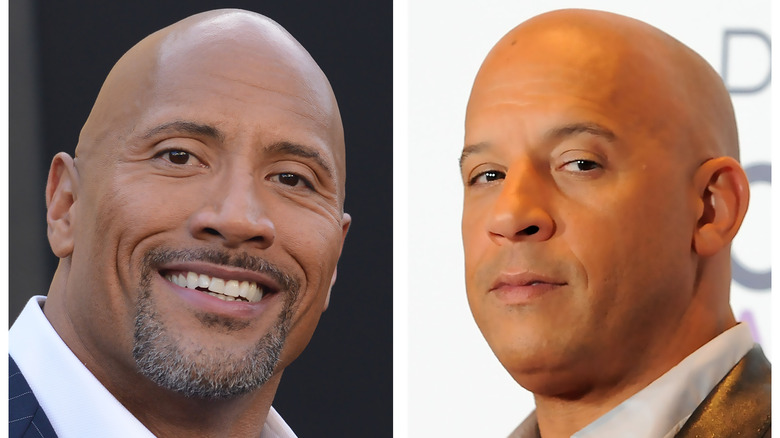 Dwayne Johnson Vin Diesel