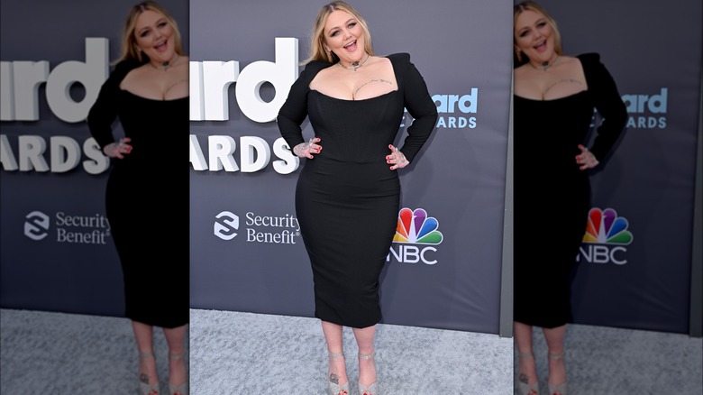 Elle King posing and smiling