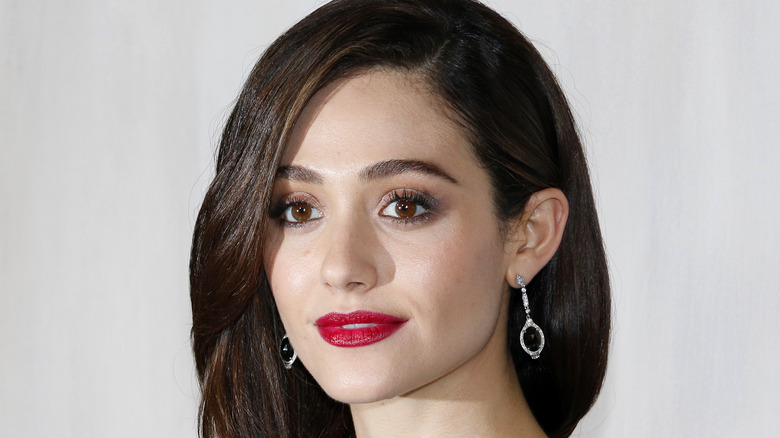 Emmy Rossum looking glam