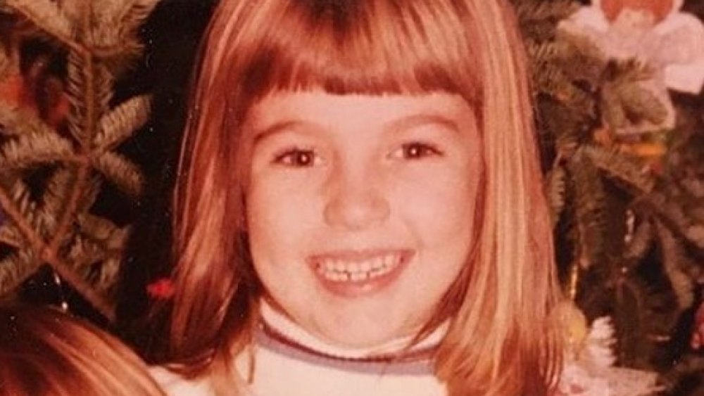 Erin Andrews as a young girl