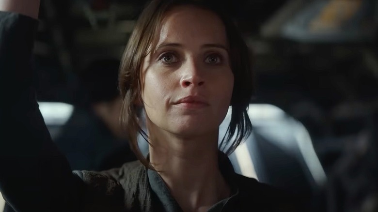 Felicity Jones as Jyn Erso in Rogue One