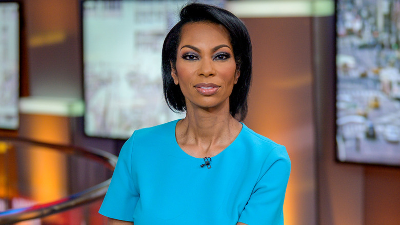 Harris Faulkner in Fox News studios in 2020