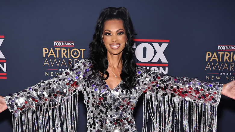 Harris Faulkner at Fox Patriot Awards in December 2024