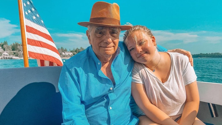 Martin and Francesca Scorsese smiling together