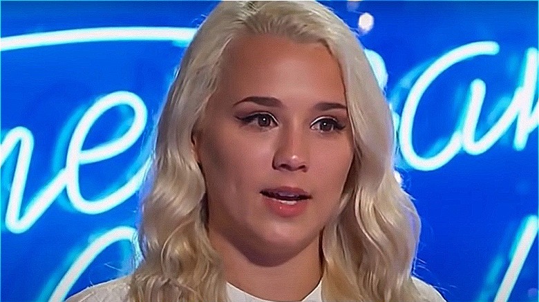 Gabby Barrett auditioning for American Idol