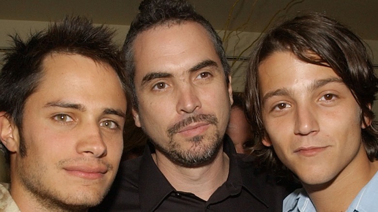 Gael García Bernal, Alfonso Cuarón, and Diego Luna