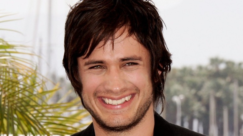 Gael García Bernal smiling wide