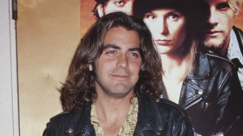 George Clooney as a young man