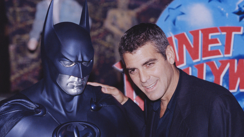 George Clooney with Batman