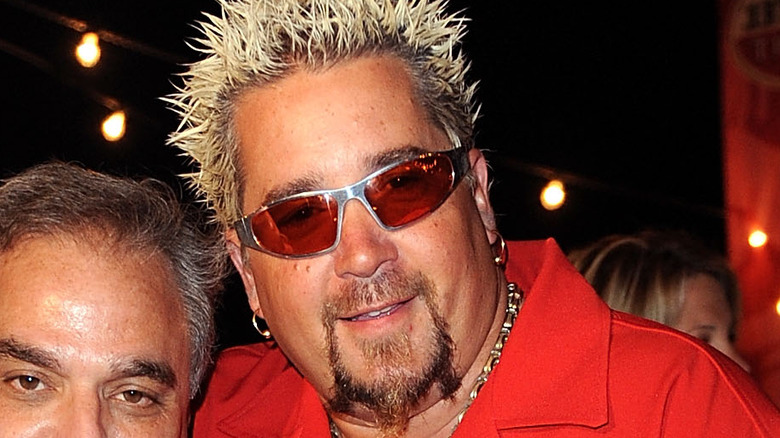 Guy Fieri wearing sunglasses